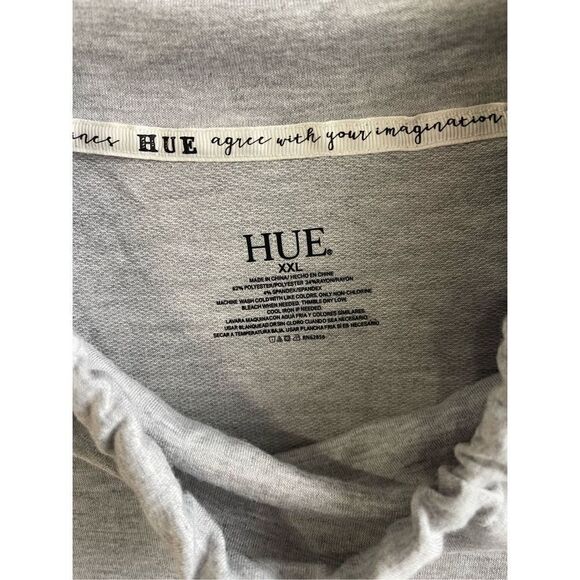 ❤️HUE Scrunch Collar Tunic Pullover 2X - Picture 2 of 5